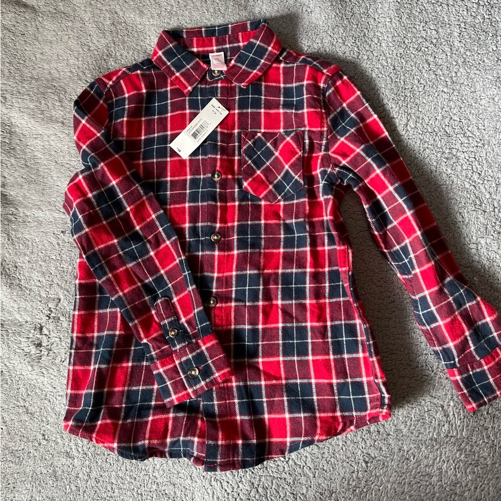 New with tags boys flannel